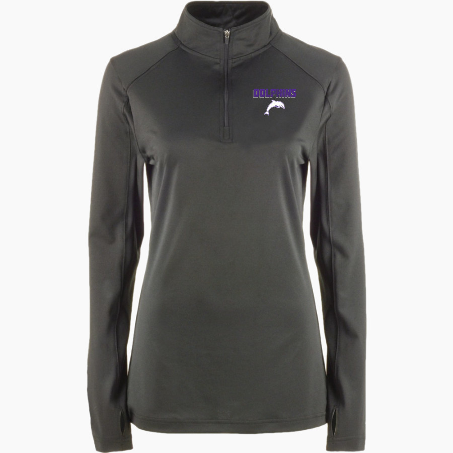 Bergman Dolphins BSN SPORTS Women's Premier 1/4 Zip
