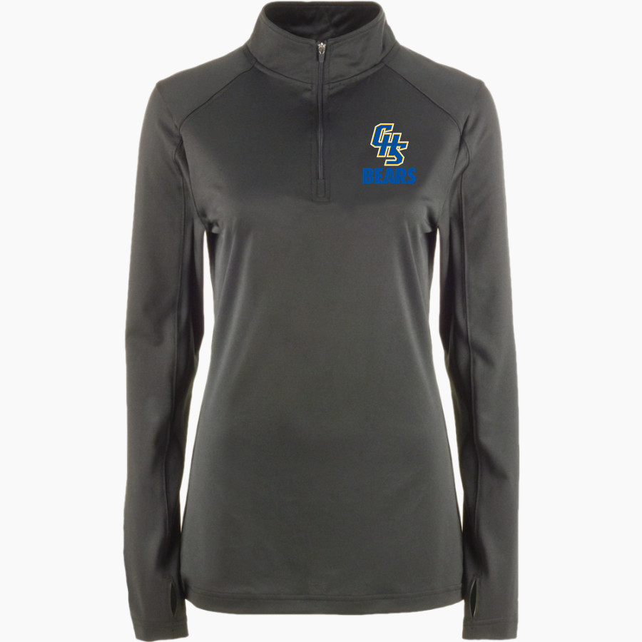 Cathedral Bears <span class="pdp-name-mascot">Cathedral High School Bears</span> BSN SPORTS Women's Premier 1/4 Zip