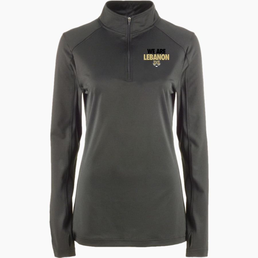 Lebanon Tigers <span class="pdp-name-mascot">Lebanon Tigers</span> BSN SPORTS Women's Premier 1/4 Zip