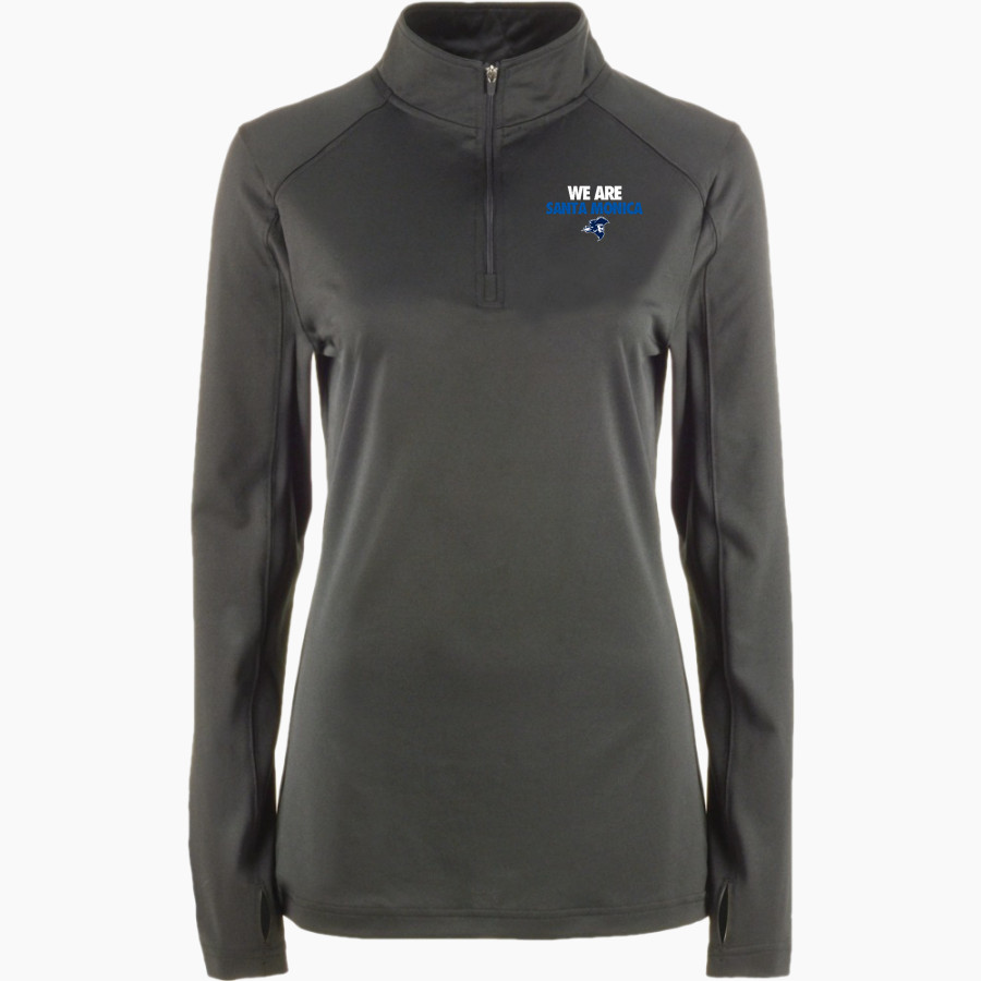 Santa Monica Corsairs <span class="pdp-name-mascot">Santa Monica College Corsairs</span> BSN SPORTS Women's Premier 1/4 Zip