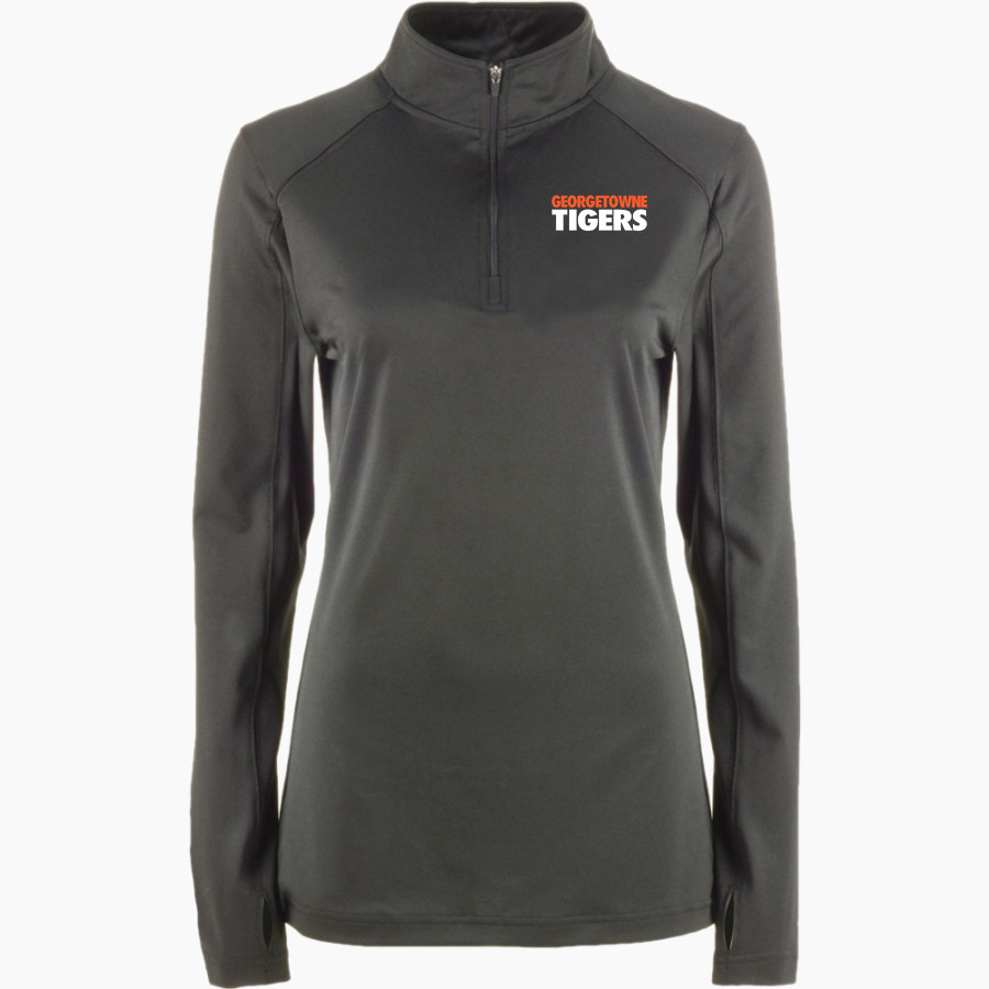 Georgetowne Tigers <span class="pdp-name-mascot">Georgetowne Tigers</span> BSN SPORTS Women's Premier 1/4 Zip