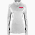Hannahville Soaring Eagles <span class="pdp-name-mascot">Hannahville Indian School Eagles</span> BSN SPORTS Women's Premier 1/4 Zip Front Thumbnail