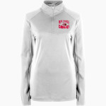 Pope Francis Cardinals BSN SPORTS Women's Premier 1/4 Zip Front Thumbnail