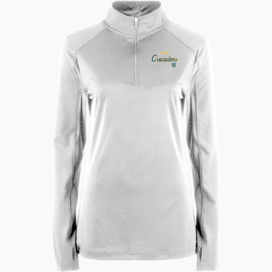 Central Wisconsin Christian Crusaders Online Store BSN SPORTS Women's Premier 1/4 Zip