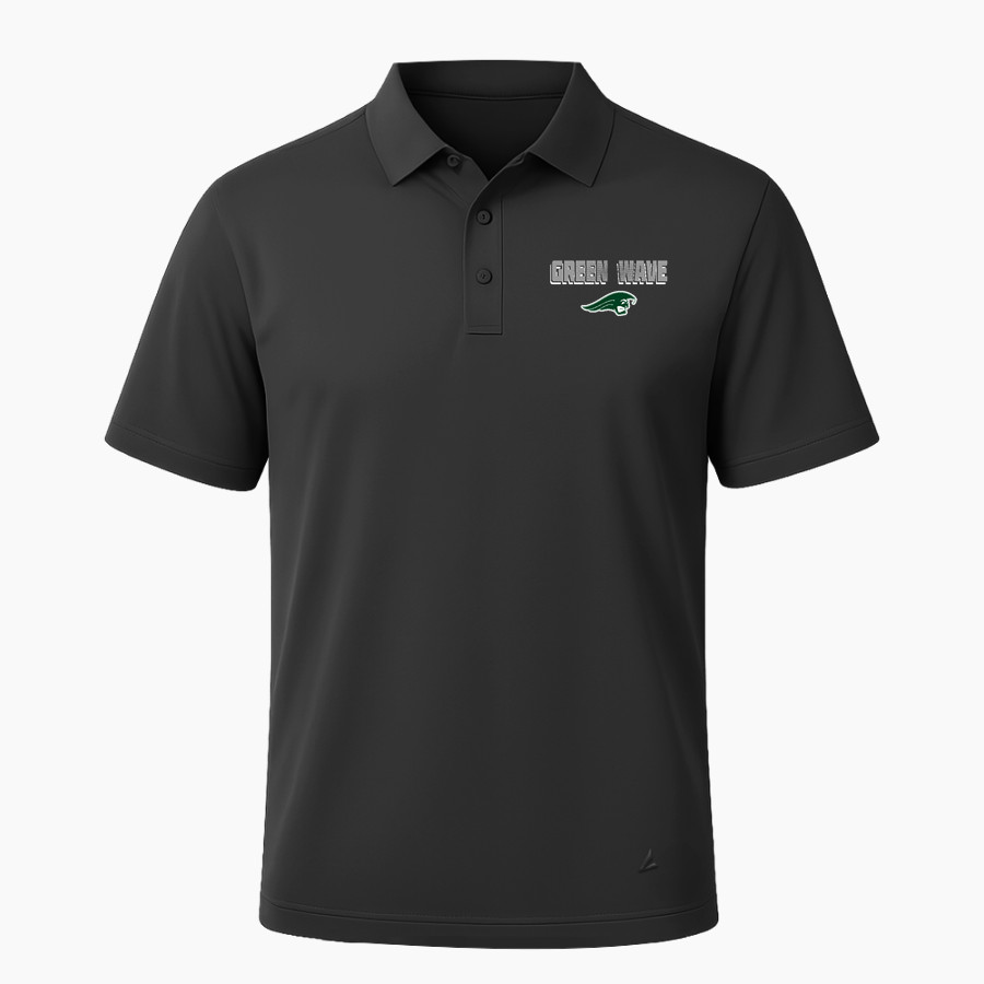 Greenville Green Wave official sideline store <span class="pdp-name-mascot">Greenville Green Wave</span> BSN SPORTS Men's Impact Performance Polo