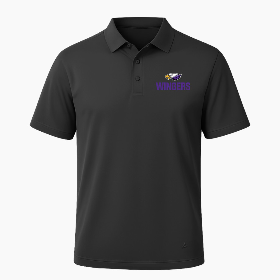 RED WING HIGH SCHOOL WINGERS <span class="pdp-name-mascot">RED WING WINGERS</span> BSN SPORTS Men's Impact Performance Polo