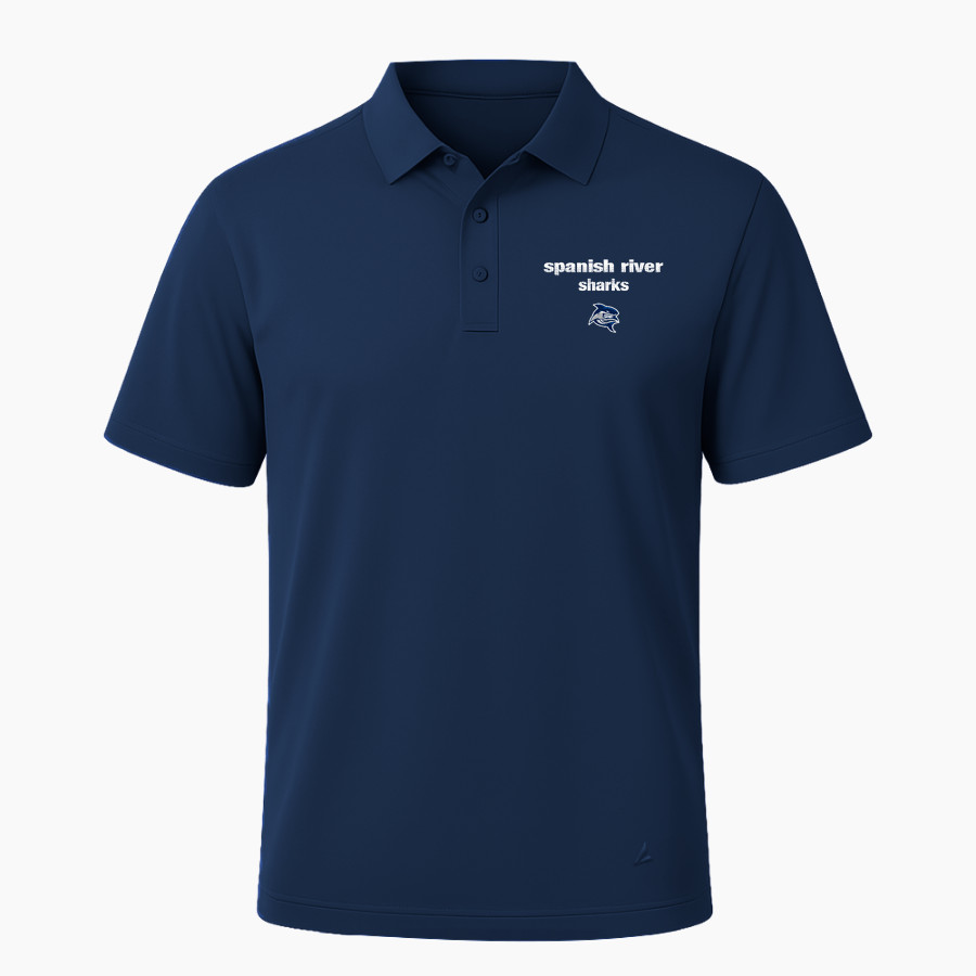 SPANISH RIVER HIGH SCHOOL SHARKS <span class="pdp-name-mascot">SPANISH RIVER SHARKS</span> BSN SPORTS Men's Impact Performance Polo