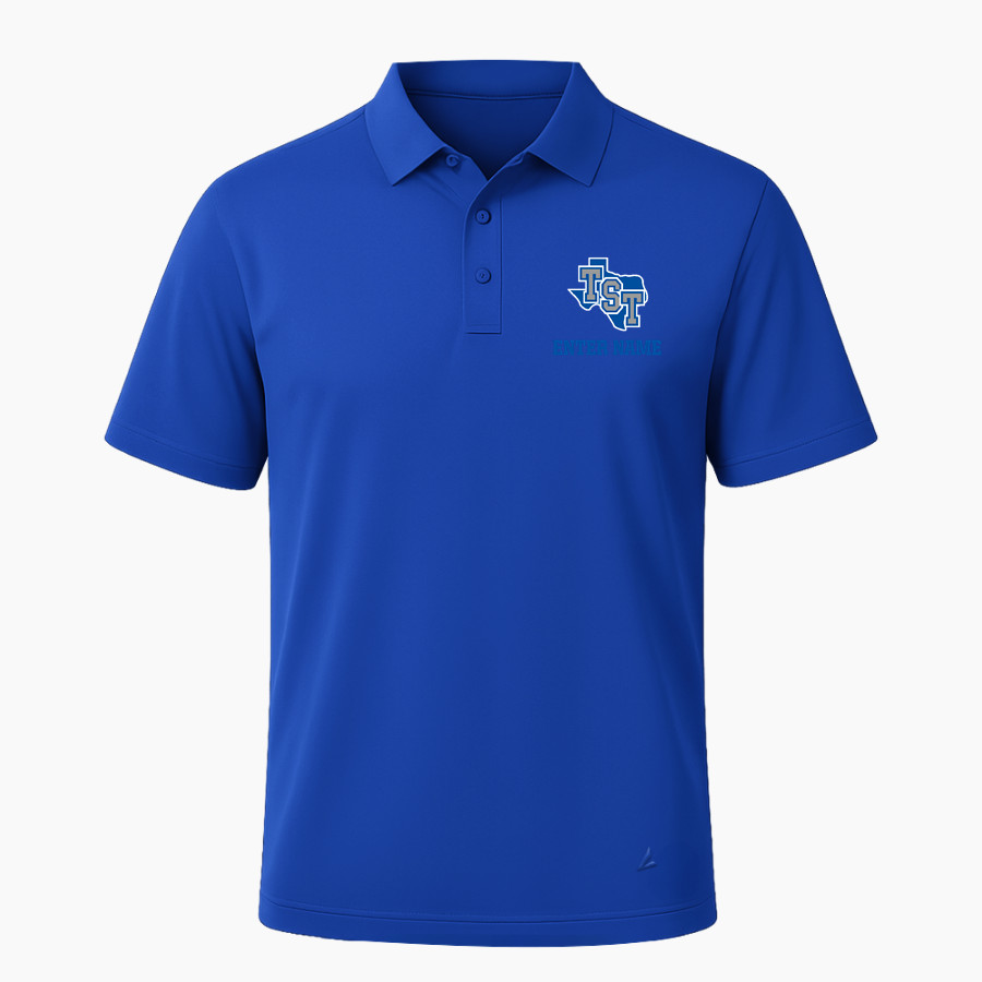 TRINITY SCHOOL OF TEXAS TITANS BSN SPORTS Men's Impact Performance Polo