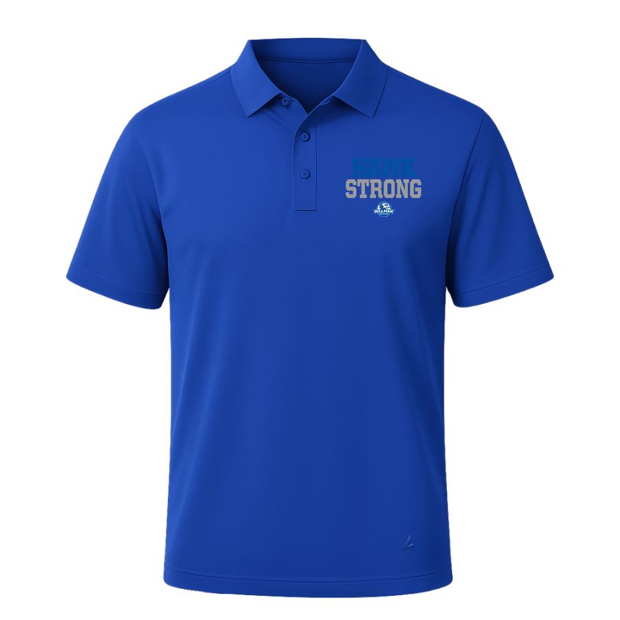Hillman Hawks <span class="pdp-name-mascot">Hillman Elementary Hawks</span> BSN SPORTS Men's Impact Performance Polo