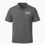 DUBOIS CHRISTIAN SCHOOLS EAGLES BSN SPORTS Men's Impact Performance Polo Front Thumbnail