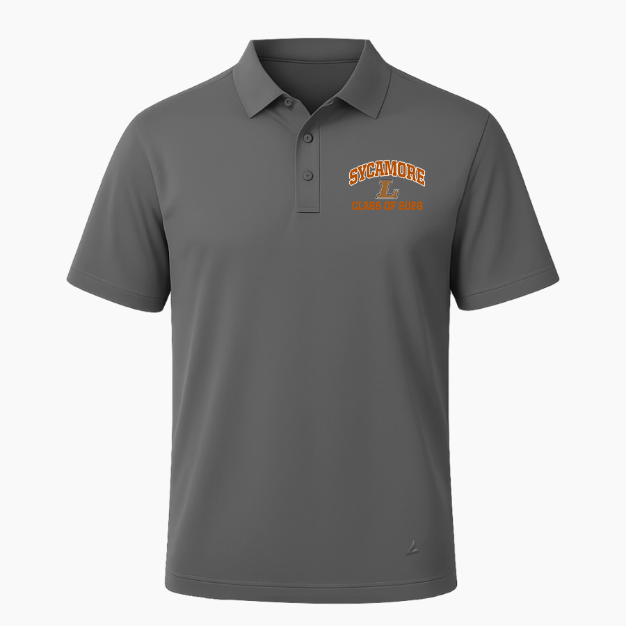Sycamore Longhorns <span class="pdp-name-mascot">Sycamore Elementary School Longhorns</span> BSN SPORTS Men's Impact Performance Polo