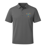 Mokapu Ae'o <span class="pdp-name-mascot">Mōkapu Elementary Ae'o</span> BSN SPORTS Men's Impact Performance Polo Front Thumbnail
