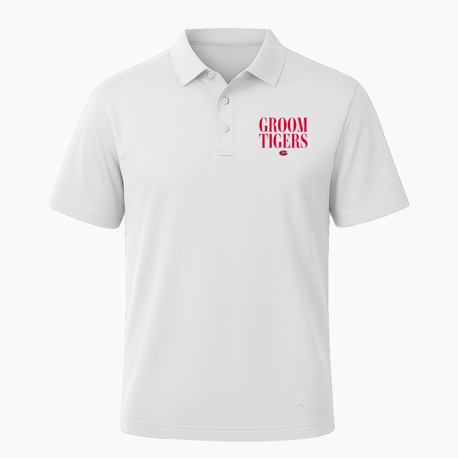 GROOM HIGH SCHOOL TIGERS <span class="pdp-name-mascot">GROOM TIGERS</span> BSN SPORTS Men's Impact Performance Polo