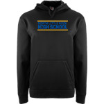 NORTH LITTLE ROCK HIGH SCHOOL CHARGING WILDCATS BSN SPORTS Men's Recruit Hoodie Front Thumbnail