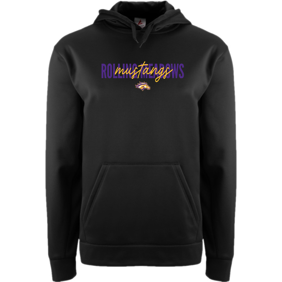 Rolling Meadows Mustangs <span class="pdp-name-mascot">Rolling Meadows High School Mustangs</span> BSN SPORTS Men's Recruit Hoodie