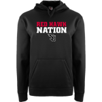 Simpson University Red Hawks <span class="pdp-name-mascot">Simpson Red Hawks</span> BSN SPORTS Men's Recruit Hoodie Front Thumbnail
