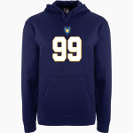 Warren Blue Devils <span class="pdp-name-mascot">Warren Blue Devils</span> BSN SPORTS Men's Recruit Hoodie Front Thumbnail