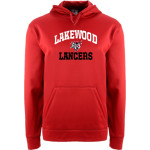 LAKEWOOD HIGH SCHOOL LANCERS <span class="pdp-name-mascot">LAKEWOOD LANCERS</span> BSN SPORTS Men's Recruit Hoodie Front Thumbnail