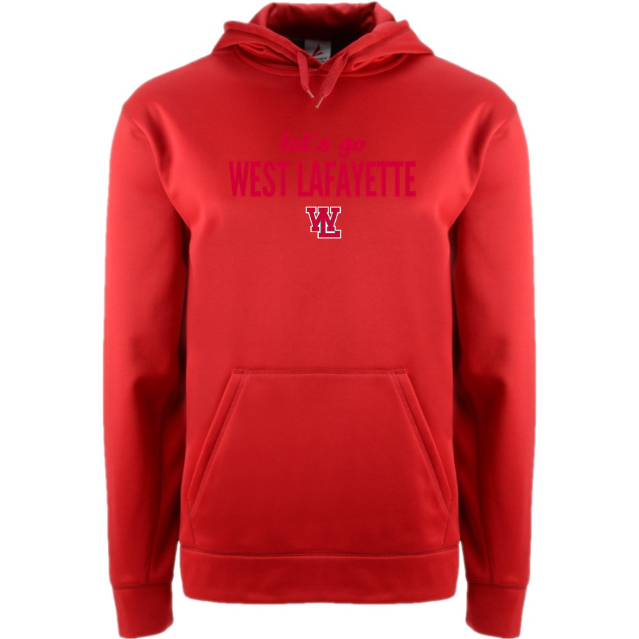 West Lafayette Jr-Sr High School Red Devils Online Store BSN SPORTS Men's Recruit Hoodie