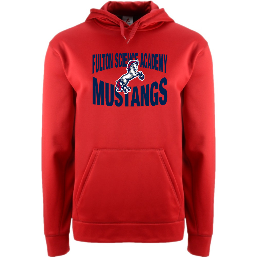 Fulton Science Academy Mustangs <span class="pdp-name-mascot">Fulton Science Academy Mustangs</span> BSN SPORTS Men's Recruit Hoodie