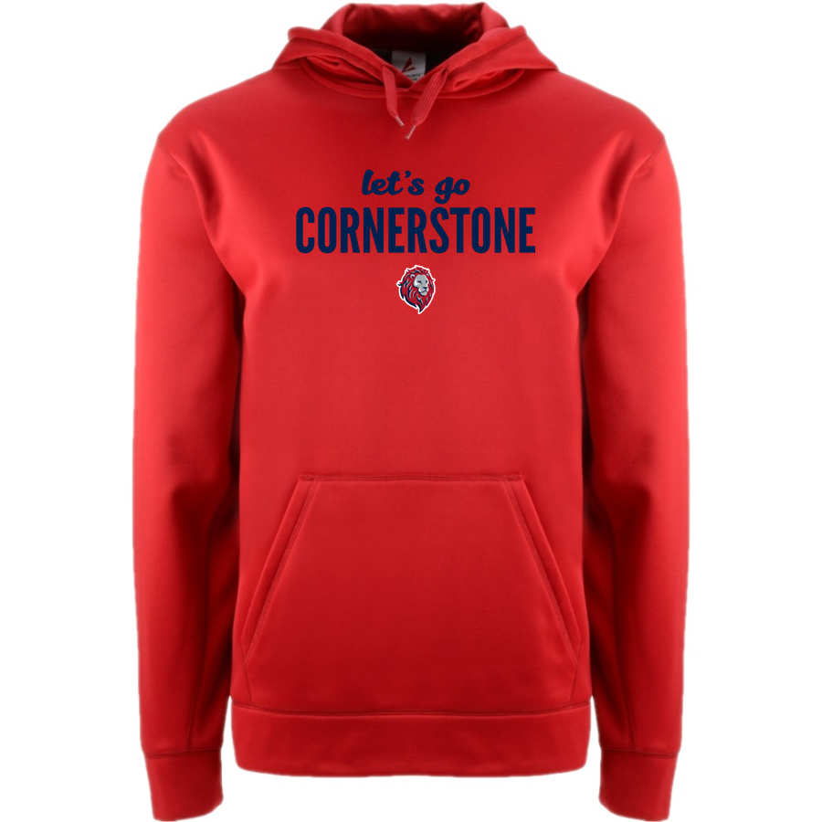 Cornerstone Lions <span class="pdp-name-mascot">Cornerstone Christian Lions</span> BSN SPORTS Men's Recruit Hoodie