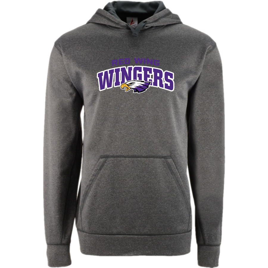 RED WING HIGH SCHOOL WINGERS <span class="pdp-name-mascot">RED WING WINGERS</span> BSN SPORTS Men's Recruit Hoodie