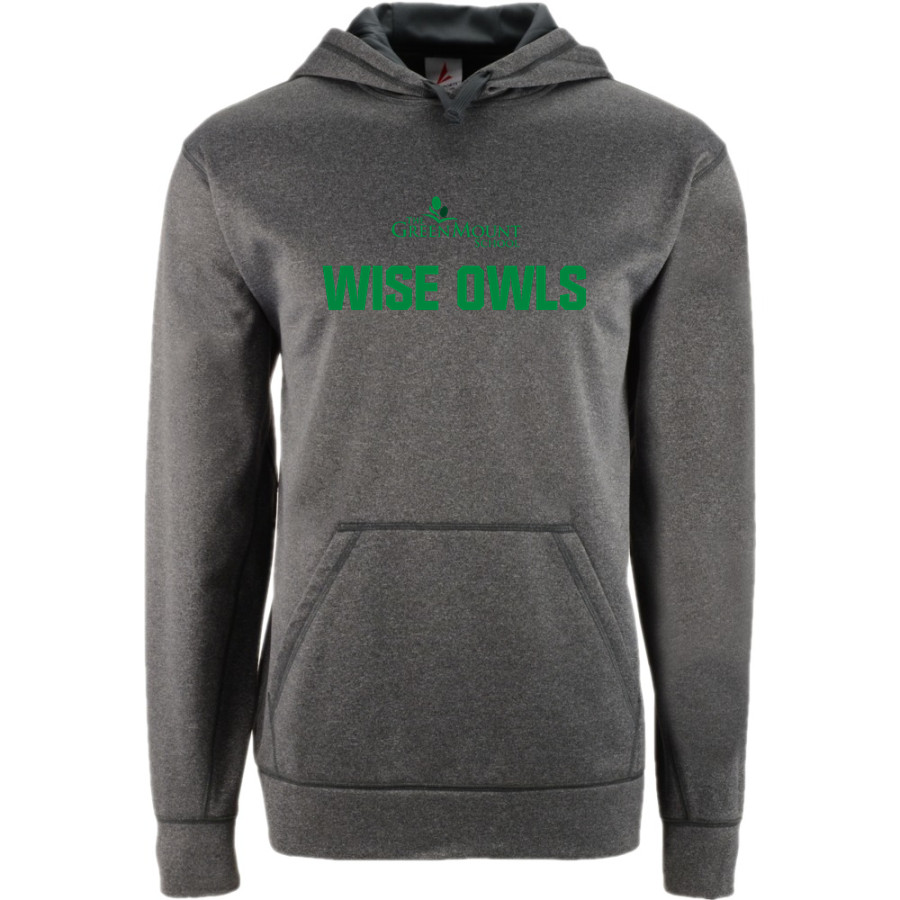 The GreenMount School Wise Owls <span class="pdp-name-mascot">GreenMount School Owls</span> BSN SPORTS Men's Recruit Hoodie