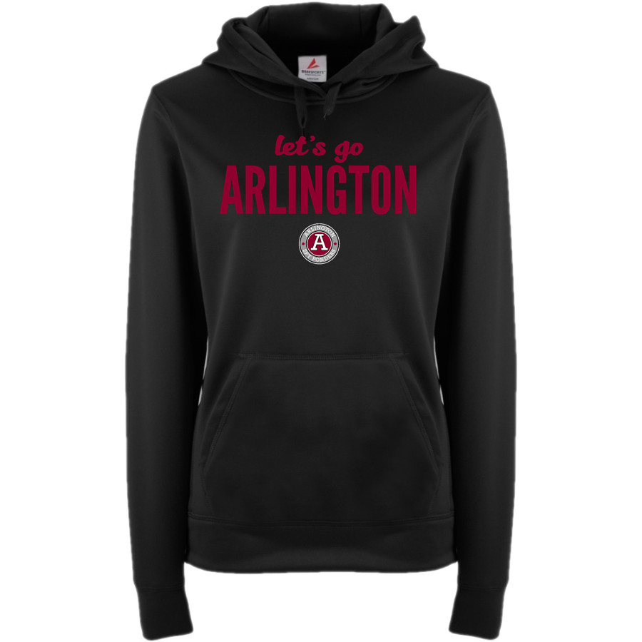 ARLINGTON HIGH SCHOOL SPY PONDERS BSN SPORTS Women's Recruit Hoodie