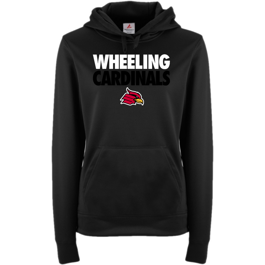 Wheeling University Cardinals Online Store BSN SPORTS Women's Recruit Hoodie