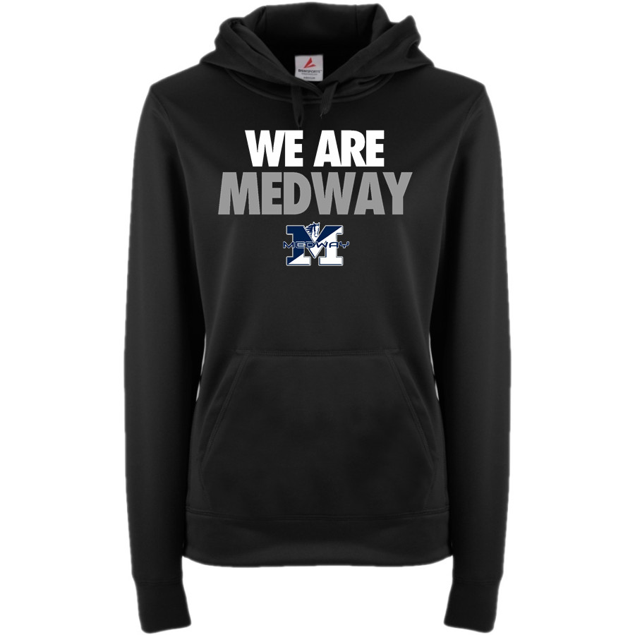 MEDWAY HIGH SCHOOL MUSTANGS <span class="pdp-name-mascot">MEDWAY MUSTANGS</span> BSN SPORTS Women's Recruit Hoodie