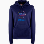 WOLVERINE-HOOSIER ATHLETIC CONFERENCE <span class="pdp-name-mascot">WOLVERINE-HOOSIER ATHLETIC CONFERENCE</span> BSN SPORTS Women's Recruit Hoodie Front Thumbnail