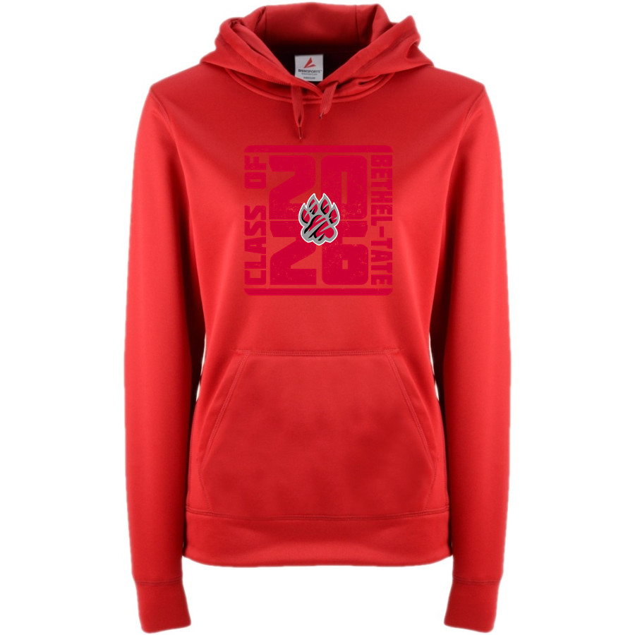 BETHEL-TATE HIGH SCHOOL Tigers official sideline store <span class="pdp-name-mascot">BETHEL TATE TIGERS</span> BSN SPORTS Women's Recruit Hoodie