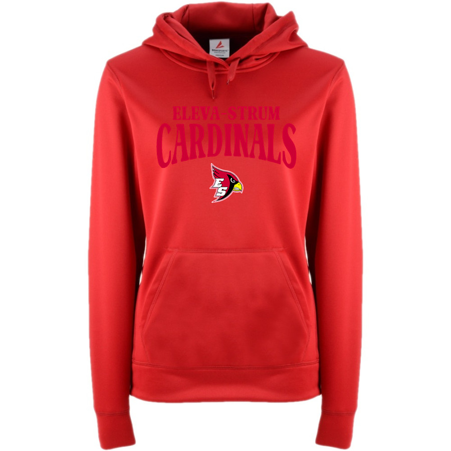 Eleva-Strum Cardinals BSN SPORTS Women's Recruit Hoodie