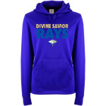 Divine Savior Rays <span class="pdp-name-mascot">Divine Savior Academy Rays</span> BSN SPORTS Women's Recruit Hoodie Front Thumbnail