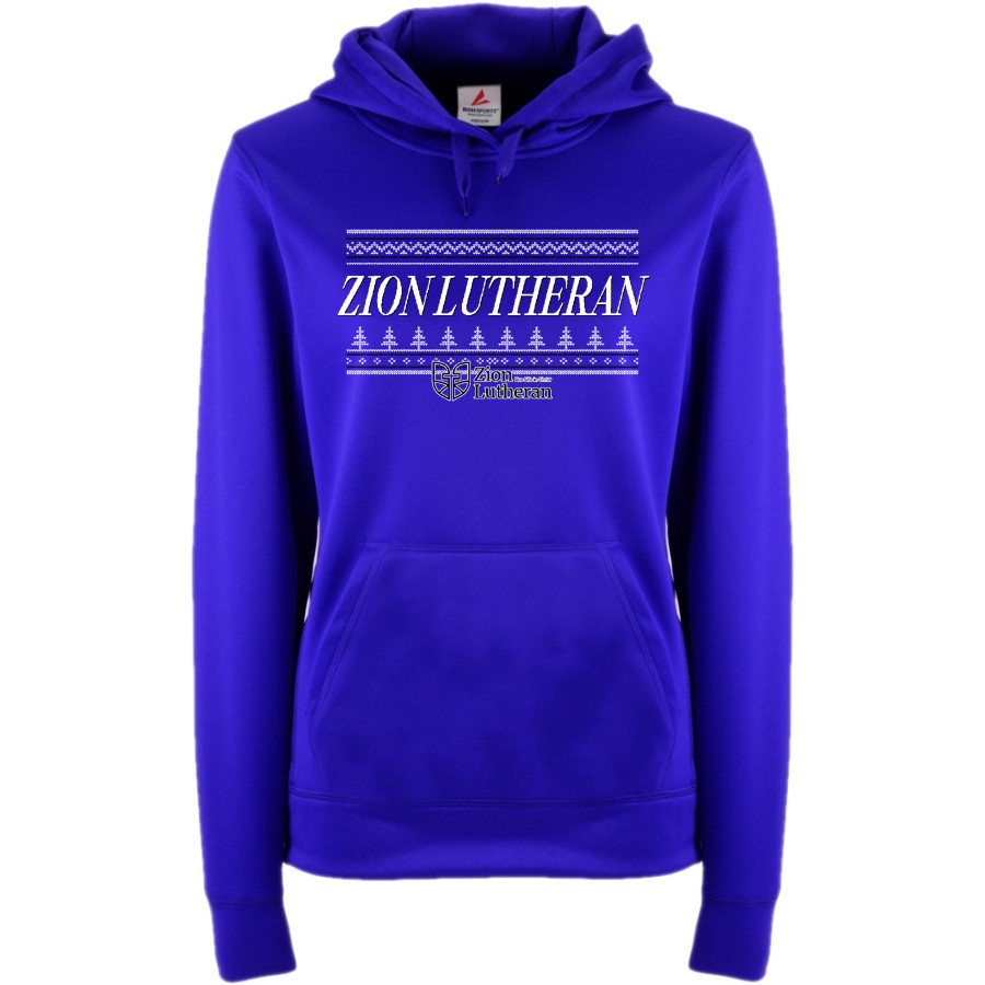 Zion Lutheran School Panthers BSN SPORTS Women's Recruit Hoodie