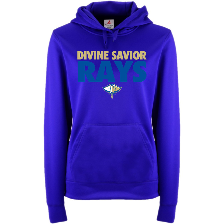 Divine Savior Rays <span class="pdp-name-mascot">Divine Savior Academy Rays</span> BSN SPORTS Women's Recruit Hoodie