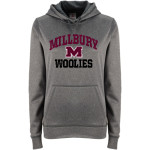 MILLBURY SR HIGH SCHOOL WOOLIES <span class="pdp-name-mascot">MILLBURY MEMORIAL WOOLIES</span> BSN SPORTS Women's Recruit Hoodie Front Thumbnail