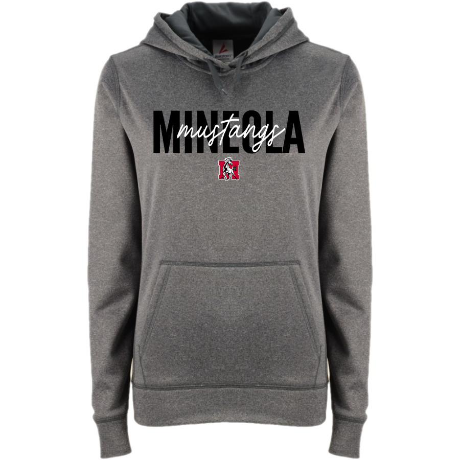 MINEOLA HIGH SCHOOL MUSTANGS BSN SPORTS Women's Recruit Hoodie