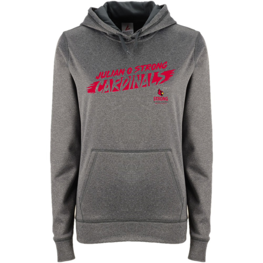Julian O Strong Cardinals <span class="pdp-name-mascot">Julian O Strong Cardinals</span> BSN SPORTS Women's Recruit Hoodie