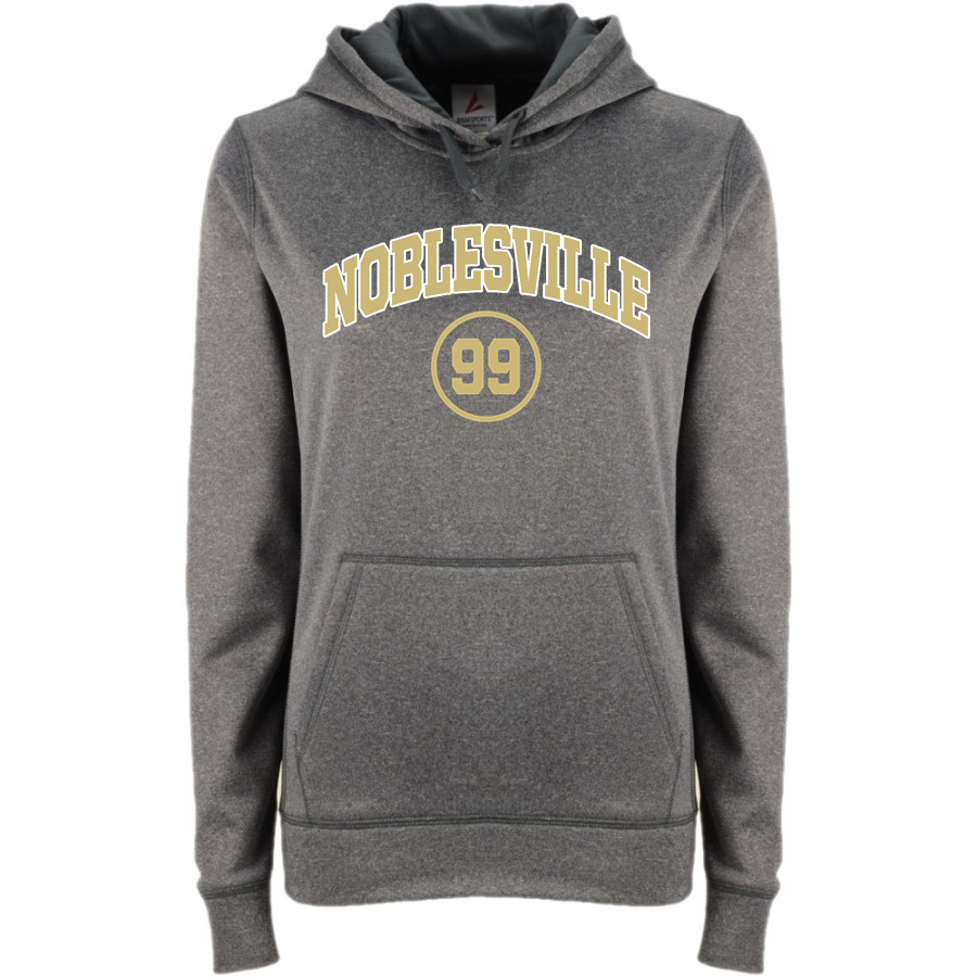 NOBLESVILLE MILLERS stronger together <span class="pdp-name-mascot">NOBLESVILLE MILLERS</span> BSN SPORTS Women's Recruit Hoodie