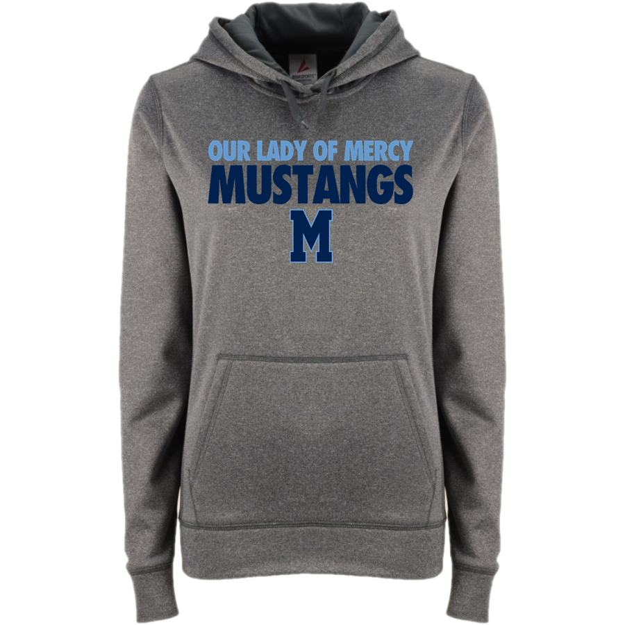 OUR LADY OF MERCY ACADEMY MUSTANGS <span class="pdp-name-mascot">OUR LADY OF MERCY MUSTANGS</span> BSN SPORTS Women's Recruit Hoodie