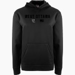 West Ottawa Panthers BSN SPORTS Youth Recruit Hoodie Front Thumbnail