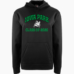 IOWA PARK HIGH SCHOOL HAWKS BSN SPORTS Youth Recruit Hoodie Front Thumbnail