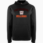 EAST PALESTINE HIGH SCHOOL BULLDOGS <span class="pdp-name-mascot">EAST PALESTINE BULLDOGS</span> BSN SPORTS Youth Recruit Hoodie Front Thumbnail