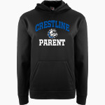 CRESTLINE BULLDOGS ONLINE STORE <span class="pdp-name-mascot">CRESTLINE BULLDOGS</span> BSN SPORTS Youth Recruit Hoodie Front Thumbnail