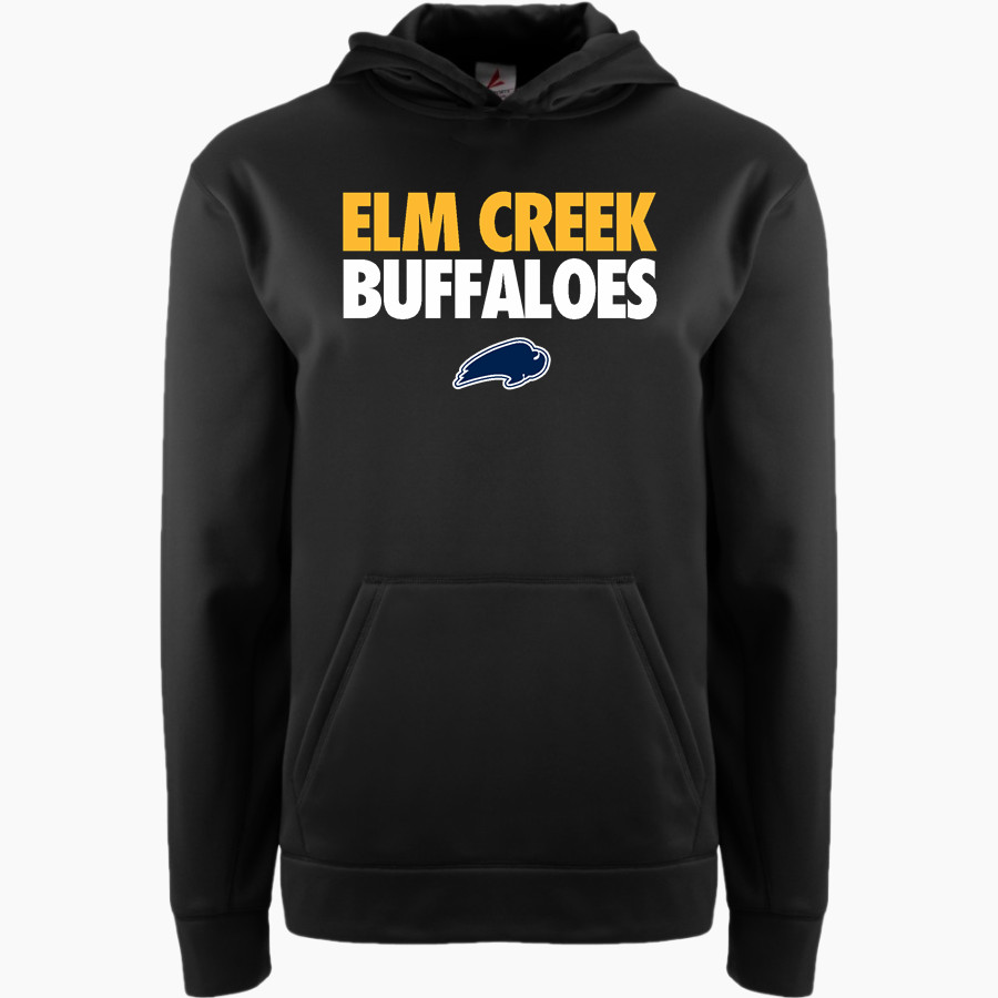 Elm Creek Buffaloes <span class="pdp-name-mascot">Elm Creek Buffaloes</span> BSN SPORTS Youth Recruit Hoodie