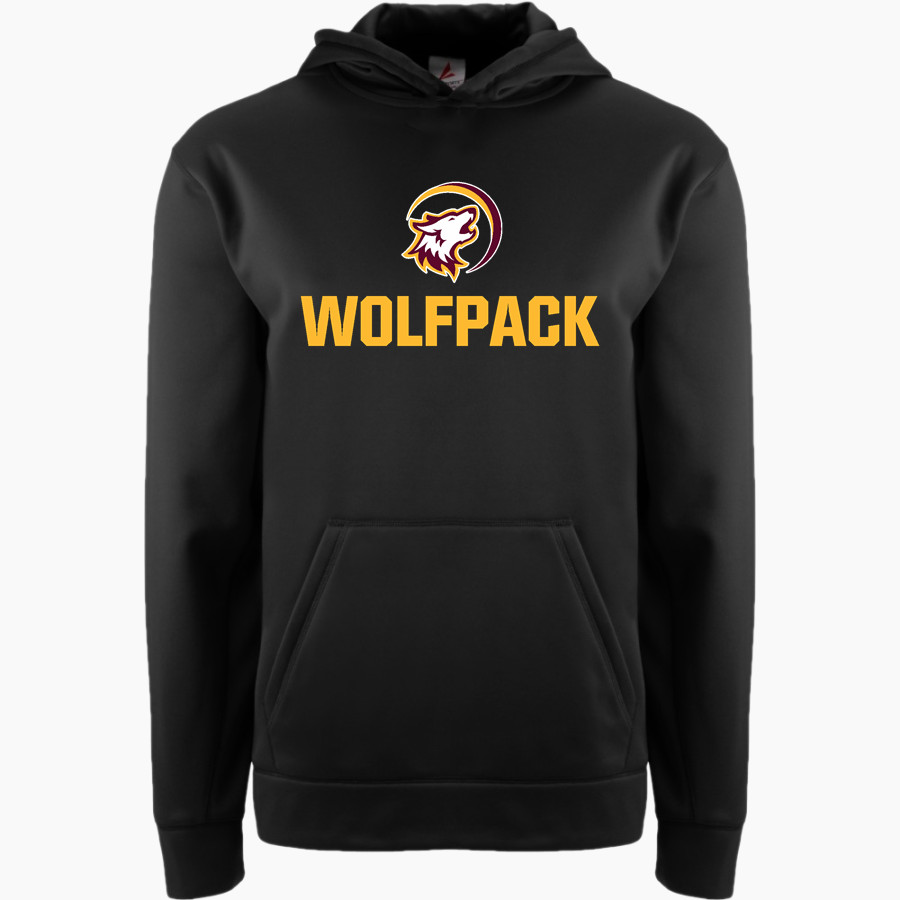 Oak Hills Christian College Wolfpack BSN SPORTS Youth Recruit Hoodie