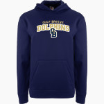 GULF BREEZE HIGH SCHOOL DOLPHINS BSN SPORTS Youth Recruit Hoodie Front Thumbnail