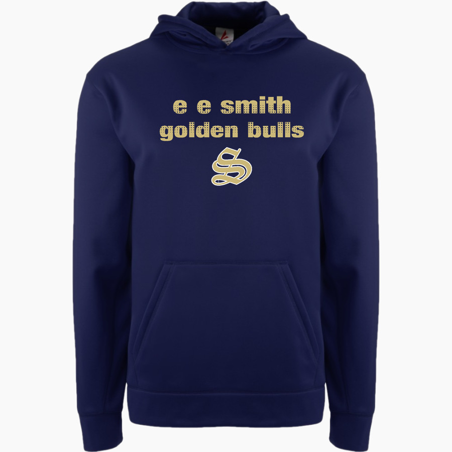 E E SMITH HIGH SCHOOL GOLDEN BULLS <span class="pdp-name-mascot">E E SMITH GOLDEN BULLS</span> BSN SPORTS Youth Recruit Hoodie