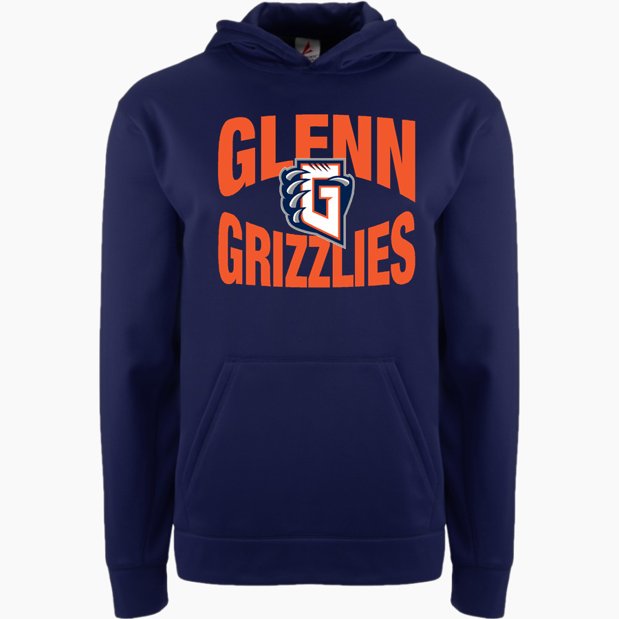 Glenn Grizzlies <span class="pdp-name-mascot">Tom Glenn Grizzlies</span> BSN SPORTS Youth Recruit Hoodie